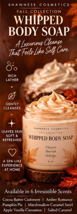 Fall Collection Whipped Body Soap